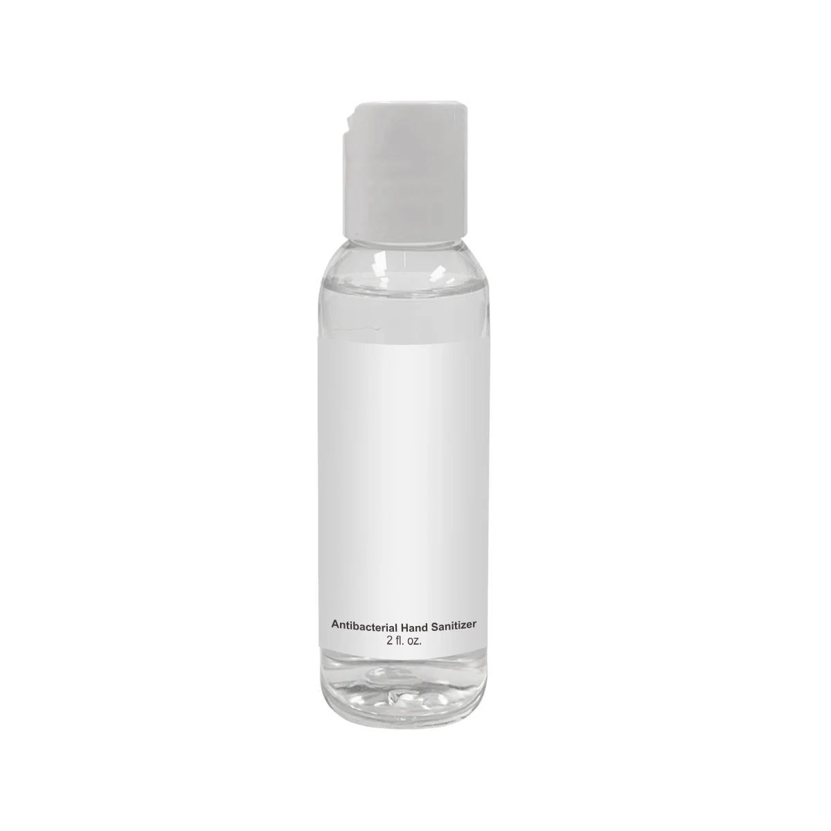 Front label panel of the gel bottle at full size