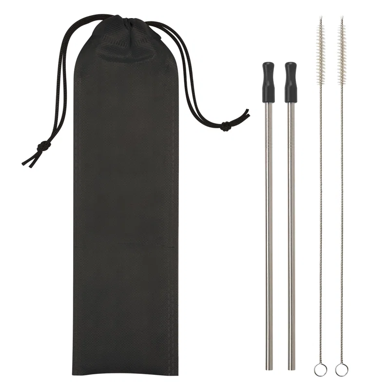 2-Pack Stainless Steel Straw Kit — view 7