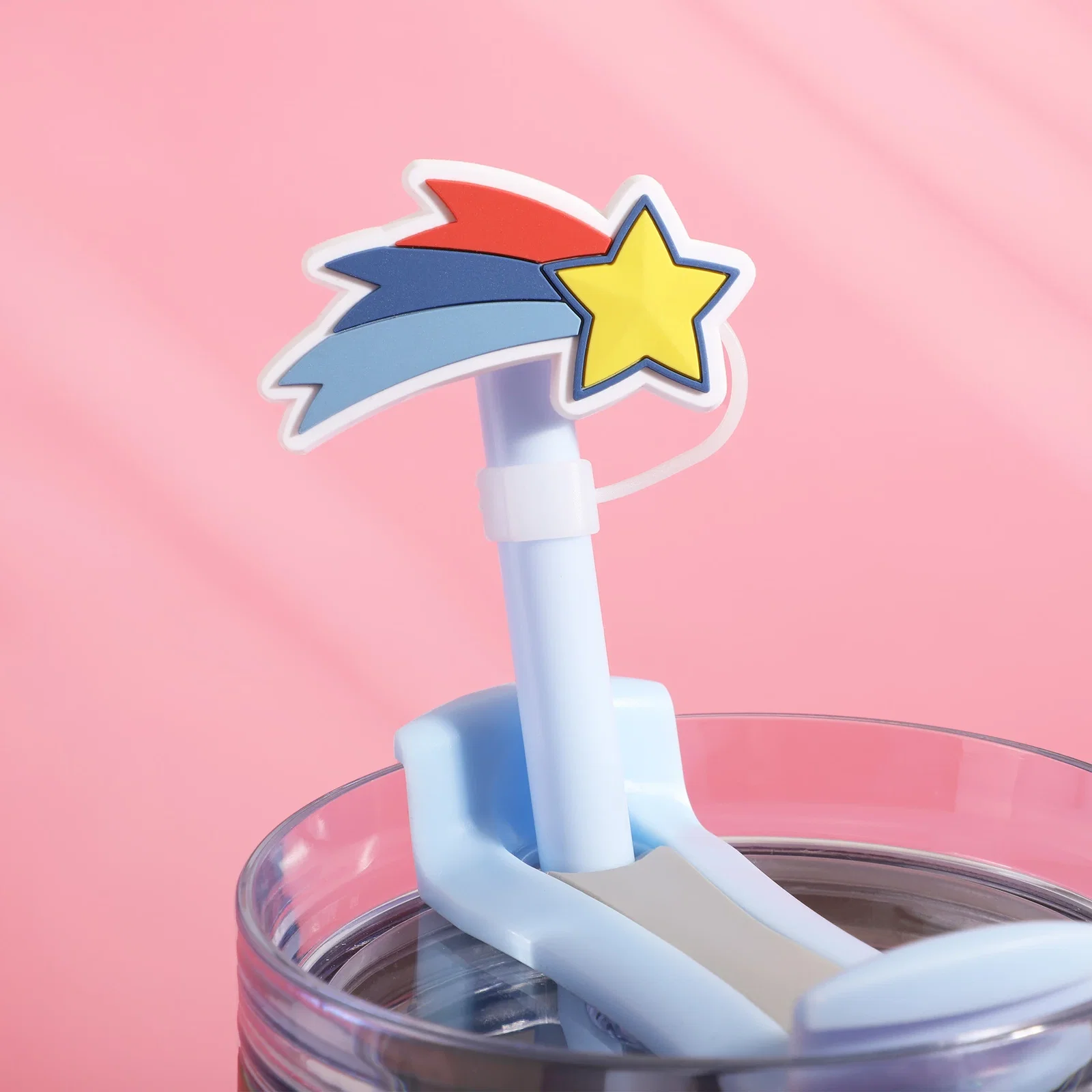 2" PVC Straw Topper — view 4