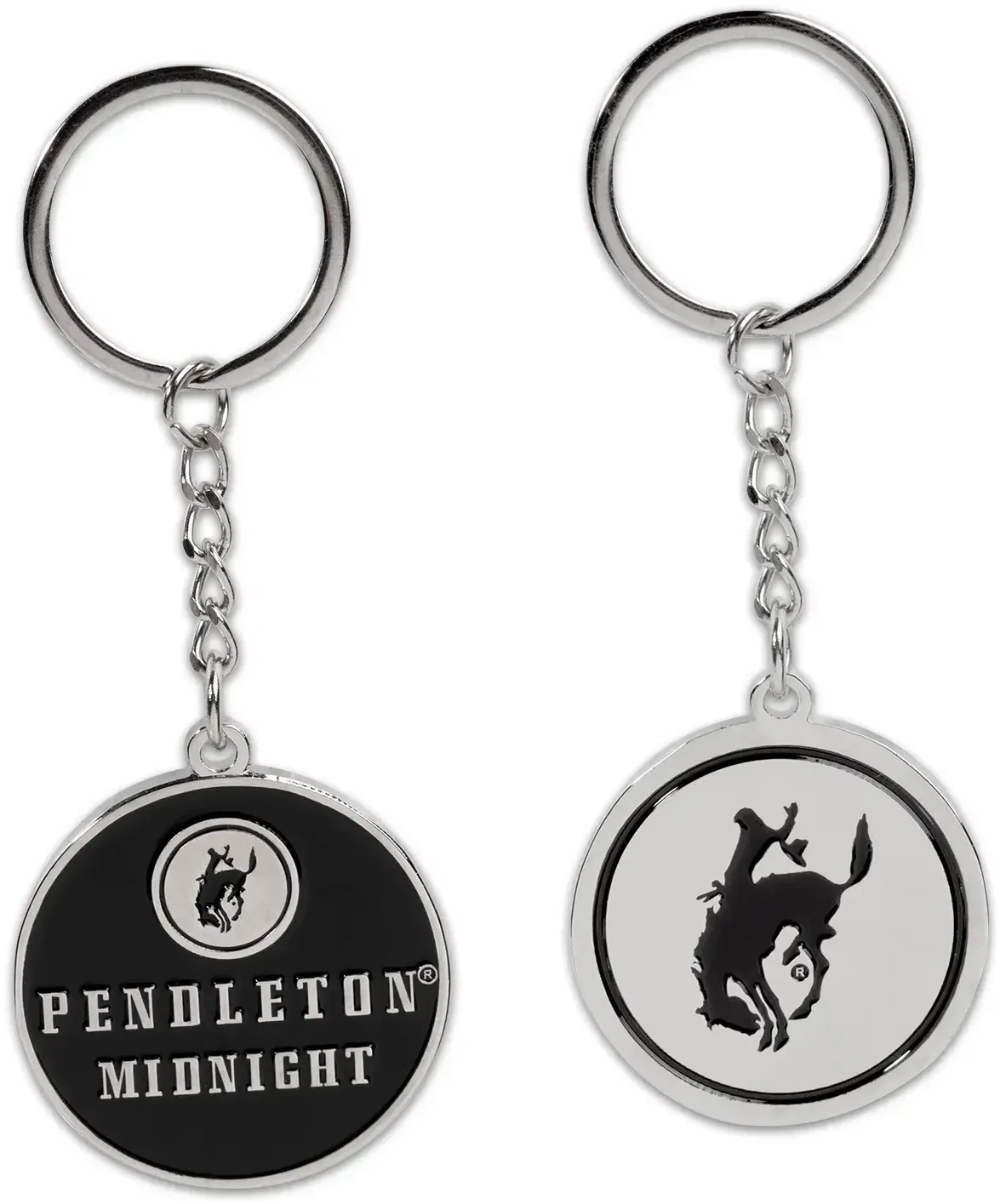 Custom Enamel Key Chain - Double Sided (2") — view 2