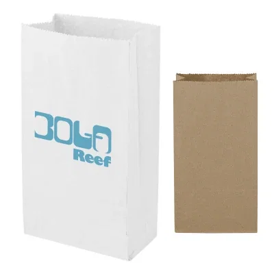 2# SOS Kraft Paper Bag – 4.31" x 7.87" — view 2