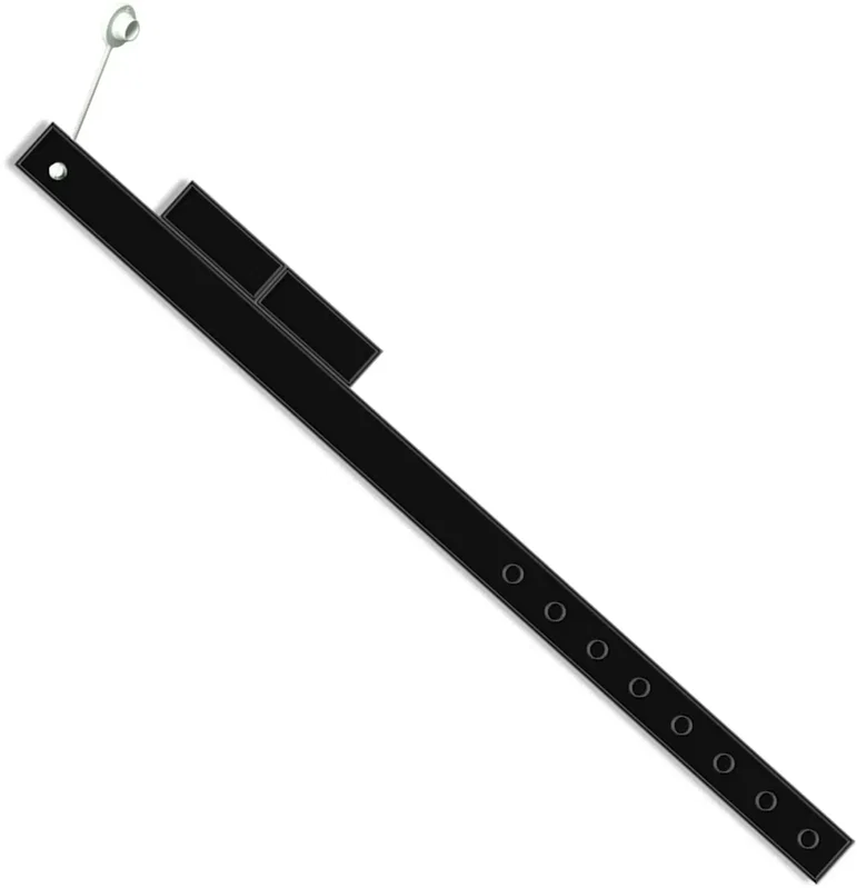 Tabber Bracelets (2 Tabs) - Customizable Vinyl Wristbands for Events and Amusement — view 10