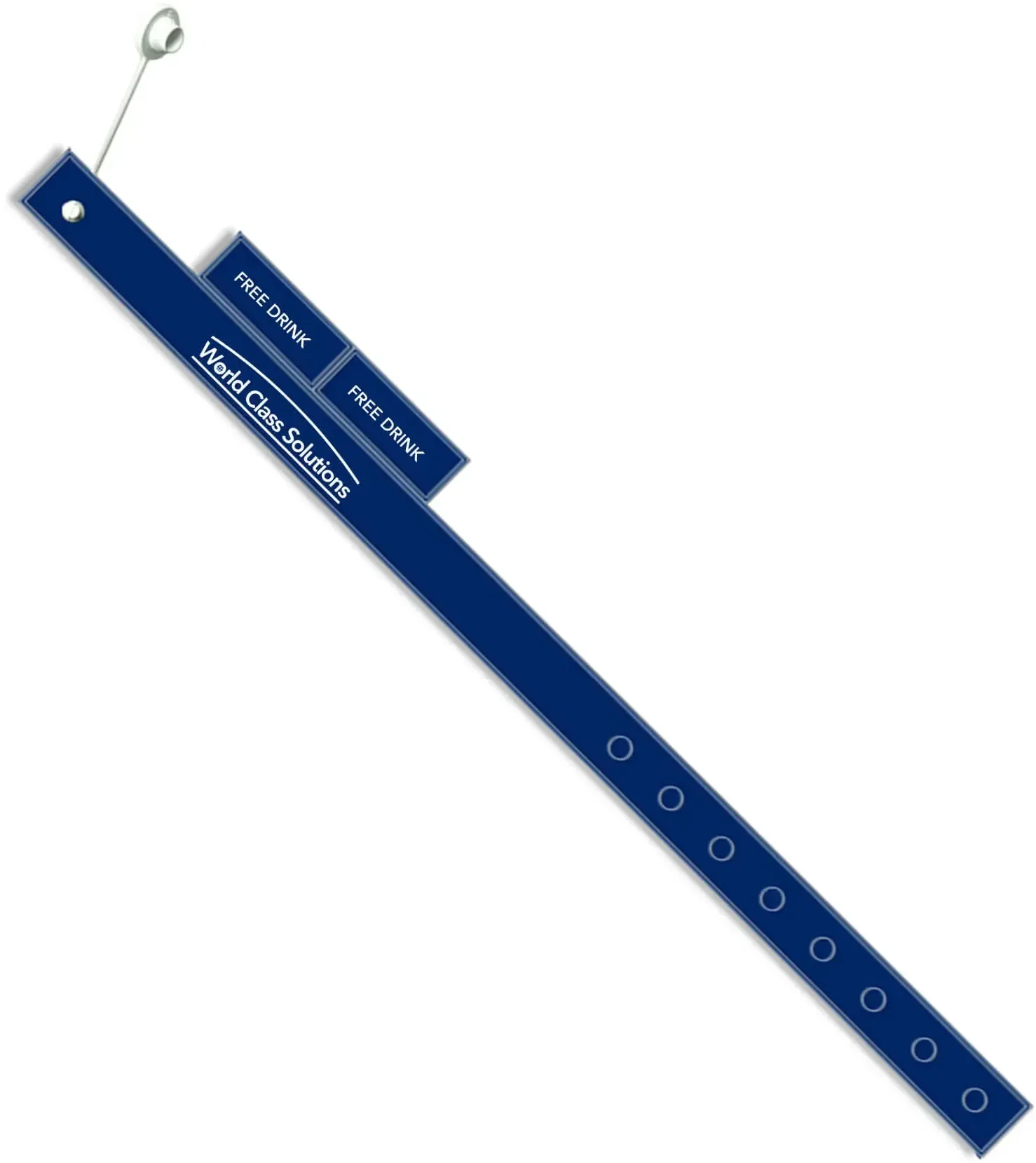 Tabber Bracelets (2 Tabs) - Customizable Vinyl Wristbands for Events and Amusement — view 13