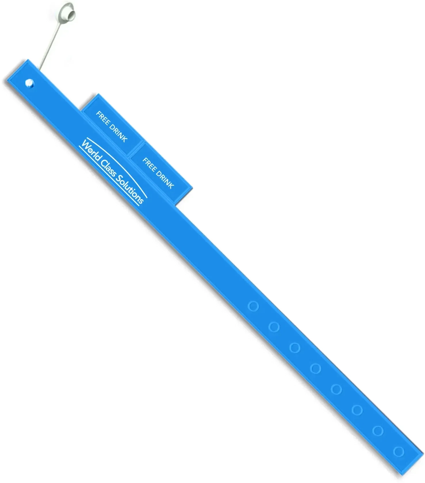 Tabber Bracelets (2 Tabs) - Customizable Vinyl Wristbands for Events and Amusement — view 7