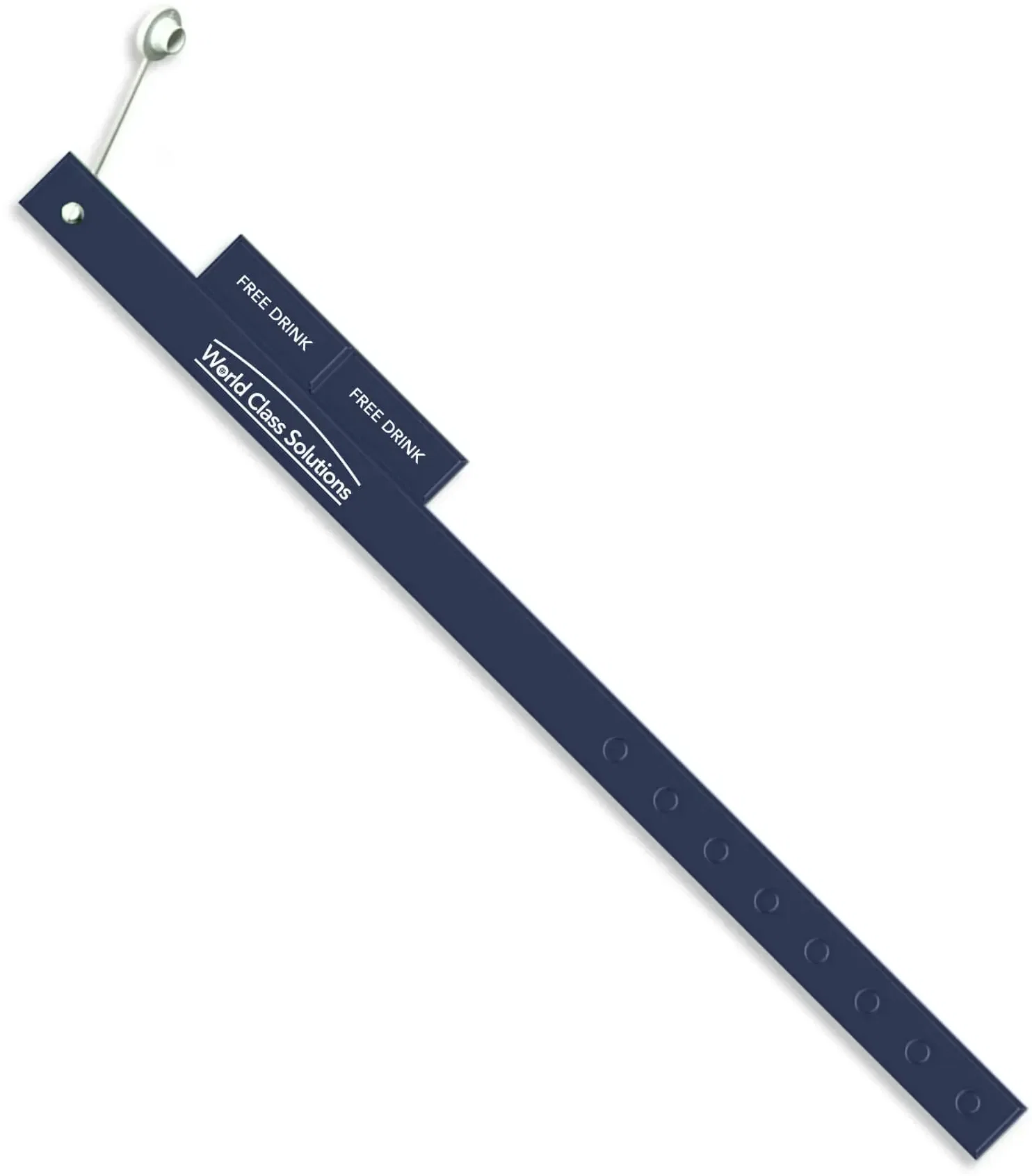Tabber Bracelets (2 Tabs) - Customizable Vinyl Wristbands for Events and Amusement — view 9