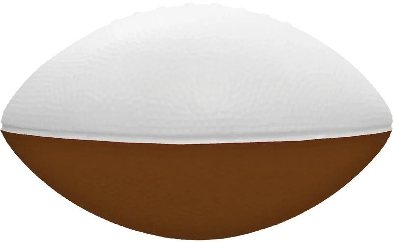 Imprinted 2 Tone Foam Football (7") — view 12