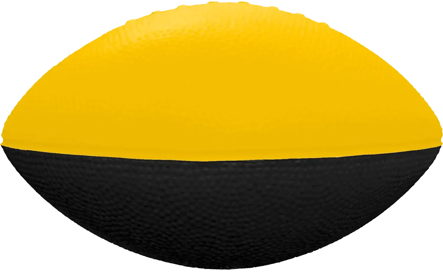Imprinted 2 Tone Foam Football (7") — view 3