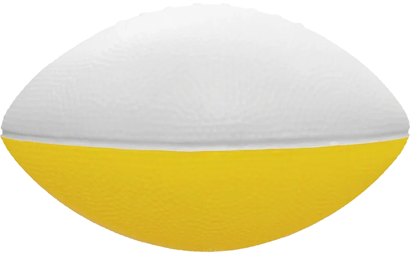 Imprinted 2 Tone Foam Football (7") — view 10
