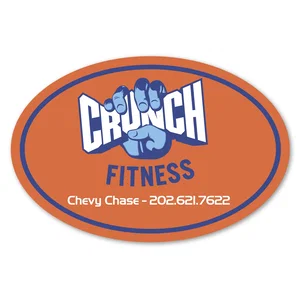 2 x 3 Inch Oval Permanent Standard Label