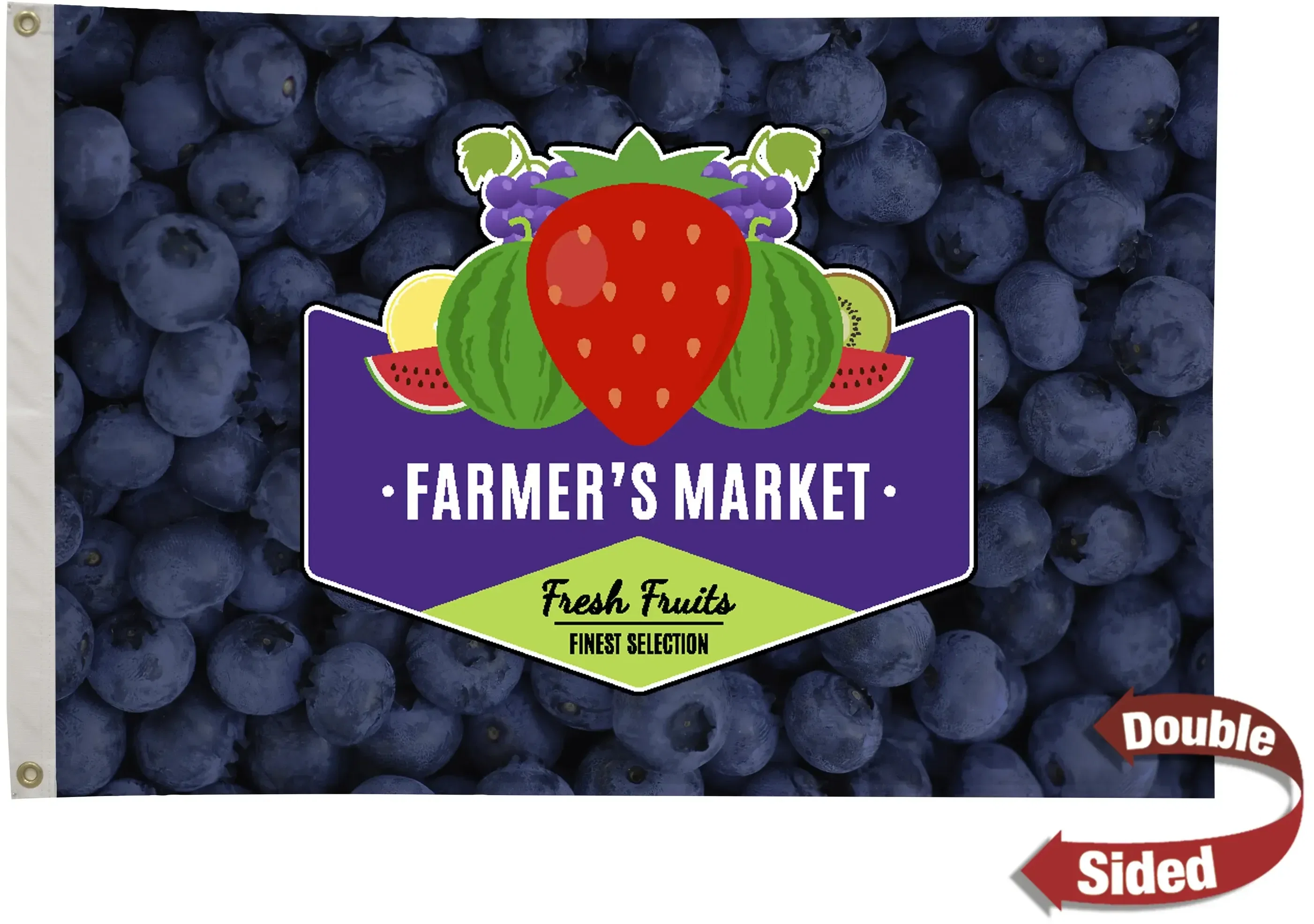 2' x 3' Nylon Flag Double-Sided — view 4