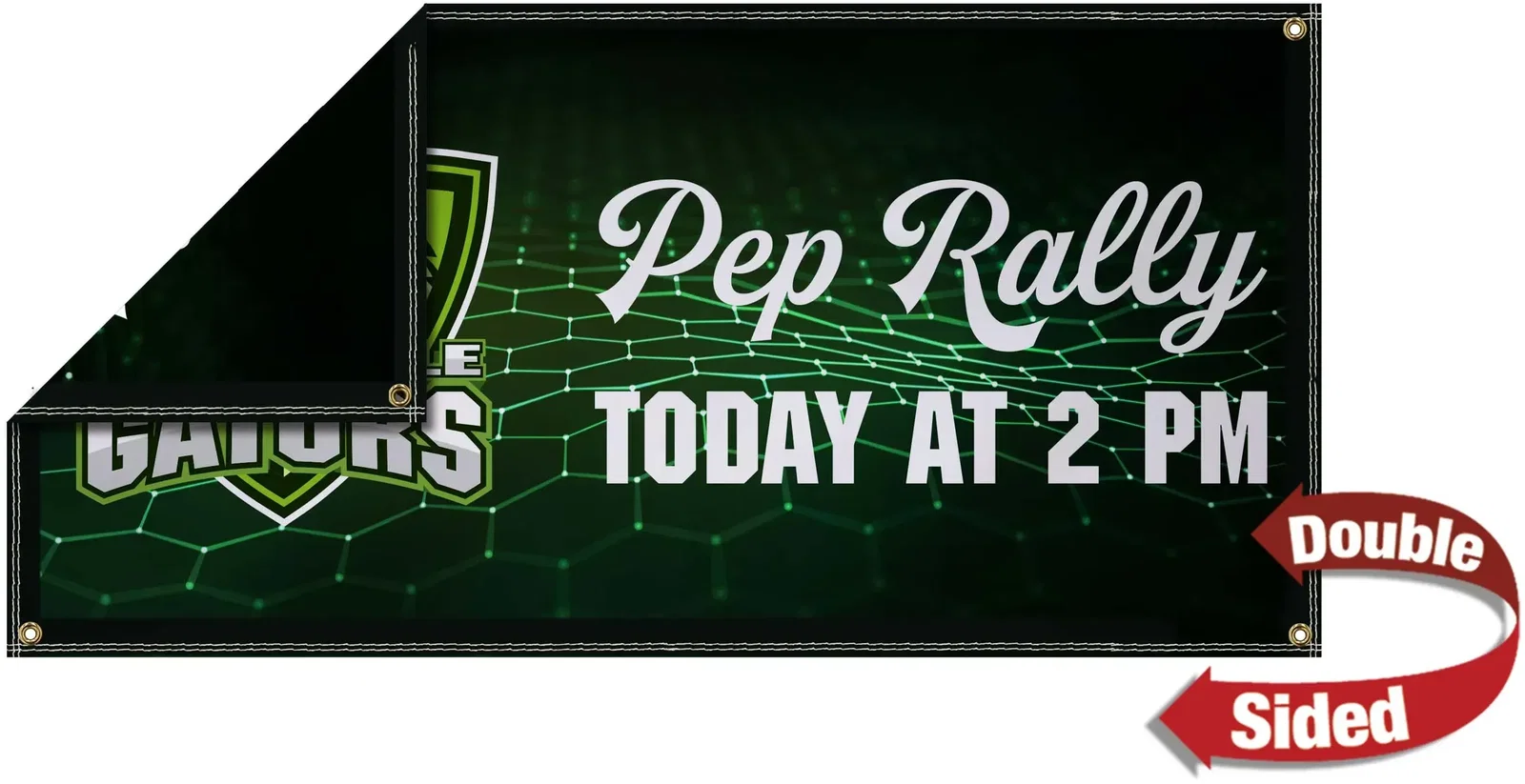 2' x 4' 13 oz. Smooth Vinyl Banner Double-Sided — view 3