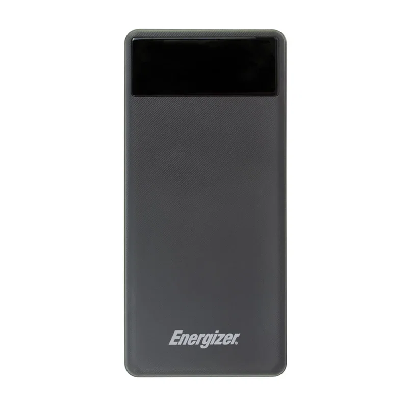 Rear face of the battery pack in a straight-on shot