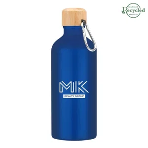 Aluminum Tundra Bike Bottle With Bamboo Lid — 20 Oz. & 25 Oz.