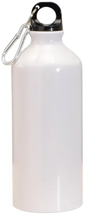 Custom Carabiner Aluminum Water Bottle - 20 oz. — view 2