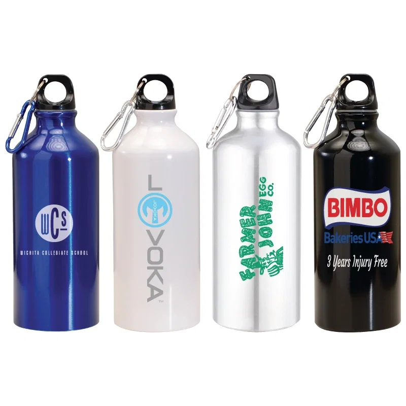 Custom Carabiner Aluminum Water Bottle - 20 oz. — view 7