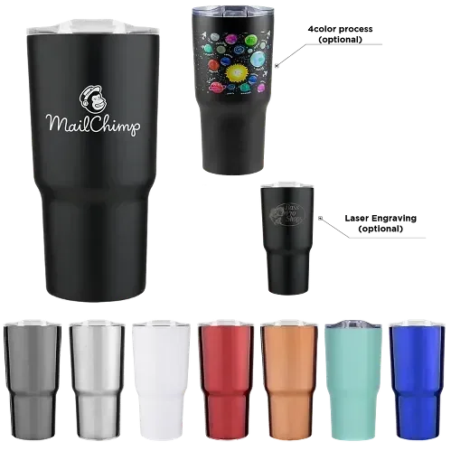 Custom Chimp Vacuum Tumbler - 20 oz.