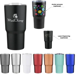 Custom Chimp Vacuum Tumbler - 20 oz.