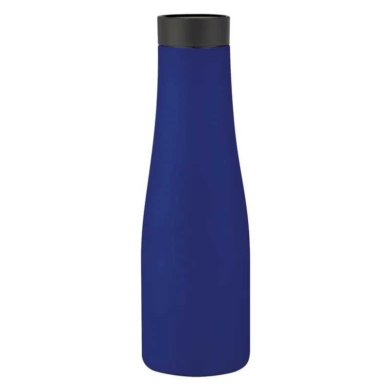 Slim bottle sized to slide into a backpack pocket
