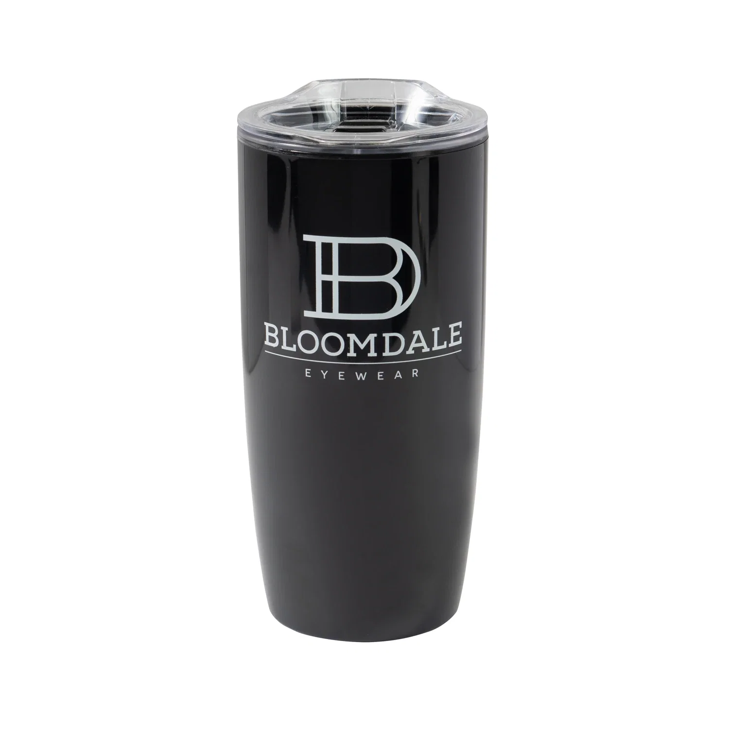 Double Wall Plastic Tumbler - 20 oz — Black — view 3