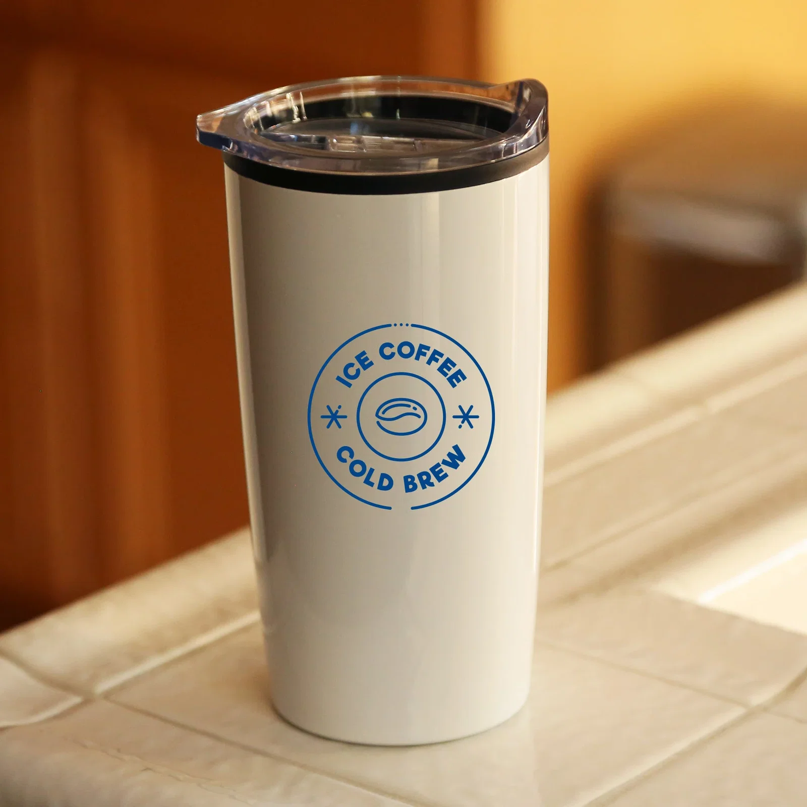 20 oz. Econo-Stainless Steel Traveler — view 2