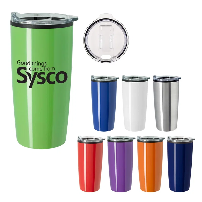 Boxed drinkware pictured from a three-quarter angle