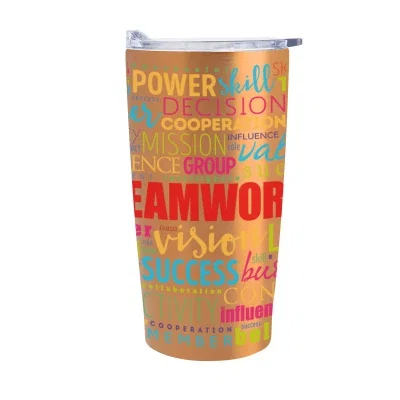 Full color Himalayan tumbler printed from top to bottom