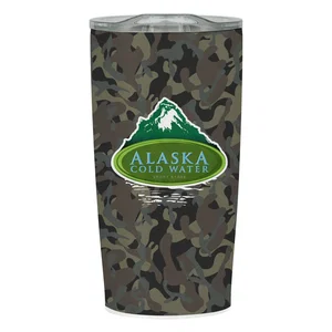 20 Oz. Full Color Marshland Camo Himalayan Tumbler