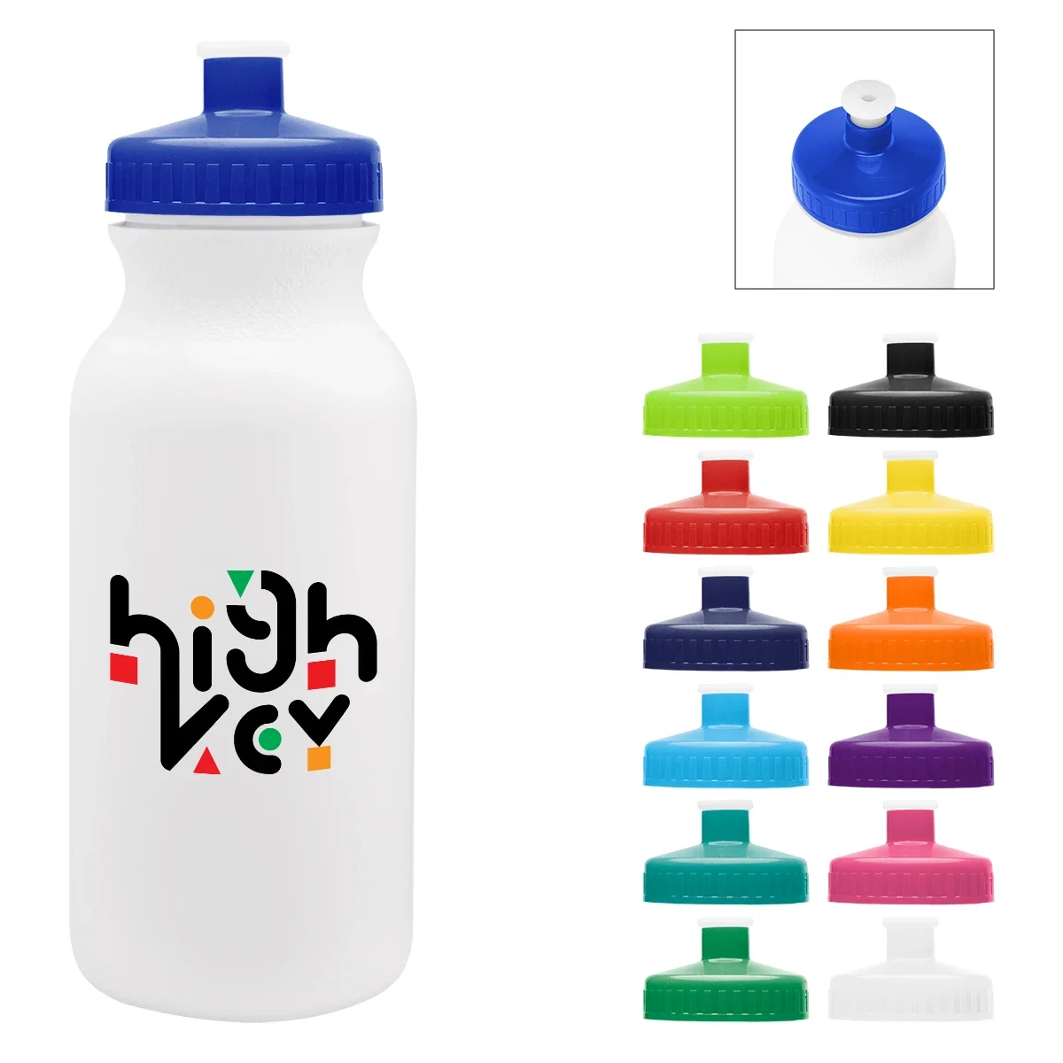 20 Oz. Full Color Thrive Bike Bottle — view 2