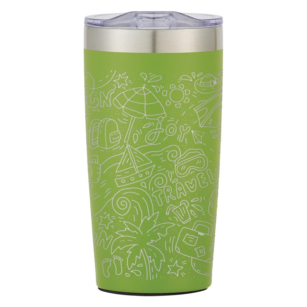 Tapered base sized to fit a cup holder