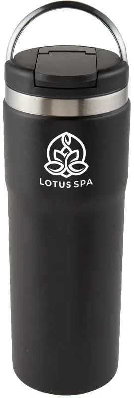 20 oz. Himalaya Stainless Steel Tumbler w/ Carrying Handle — view 3