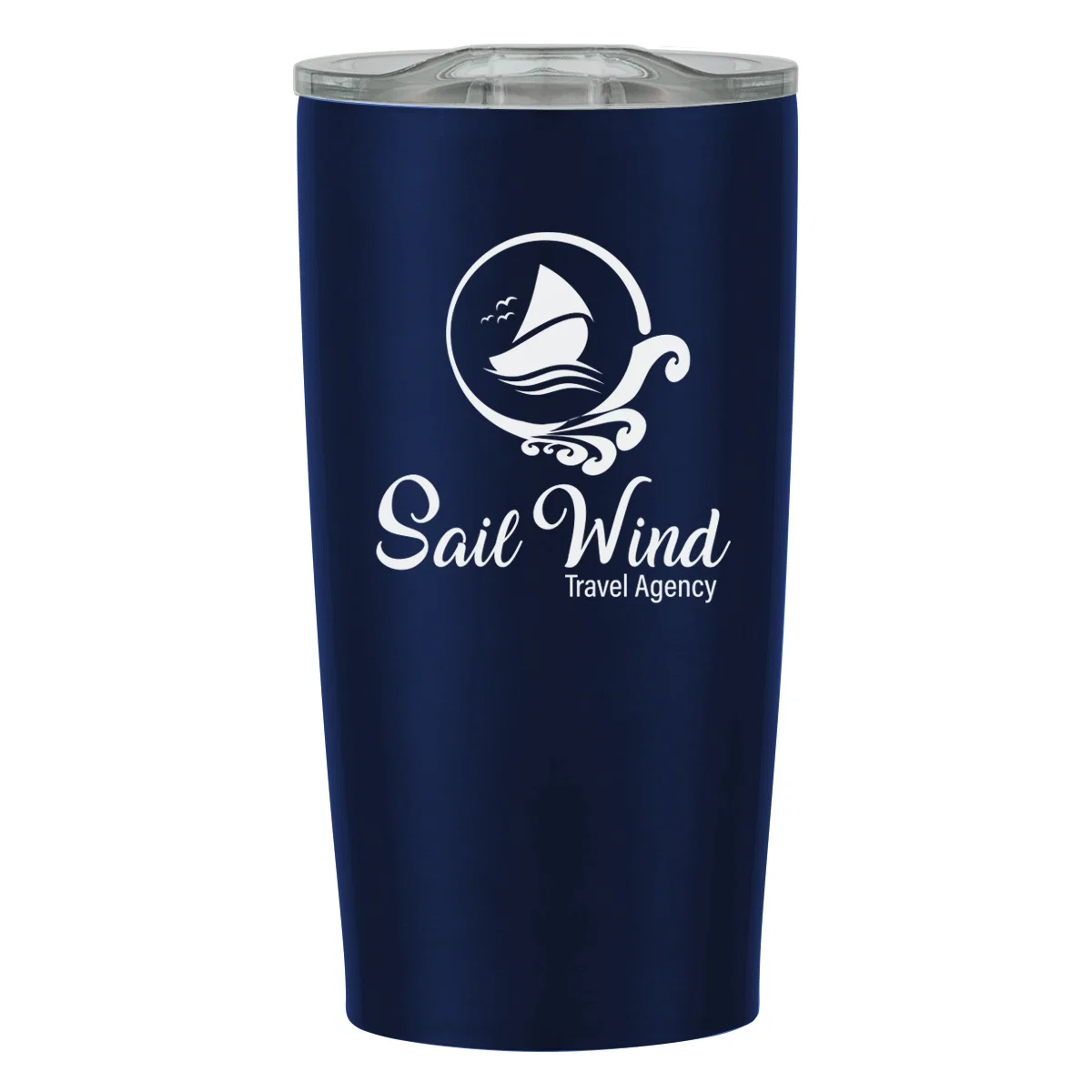 Seven inch tumbler shown in full ready for desk drinking
