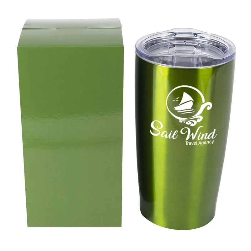 Lid seated on top of the tumbler opening
