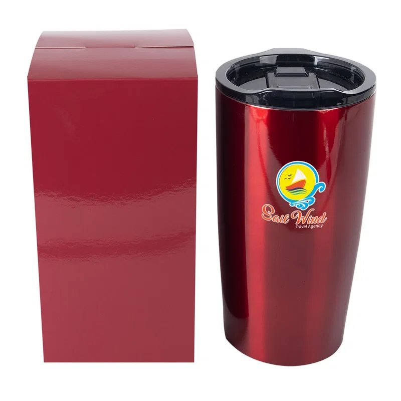 Single tumbler shown without any packaging