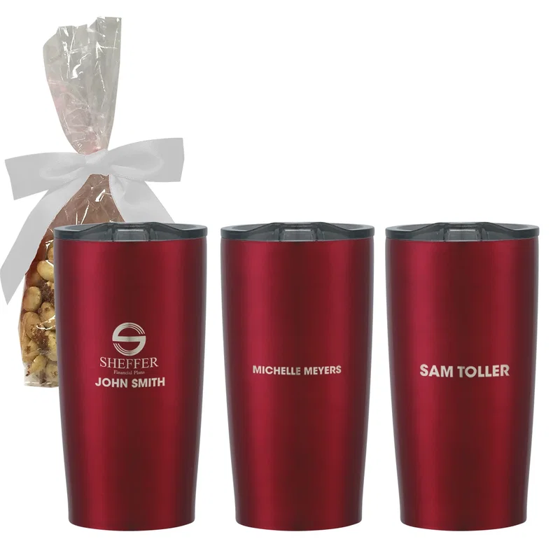 Full length of the drinkware shown in one frame