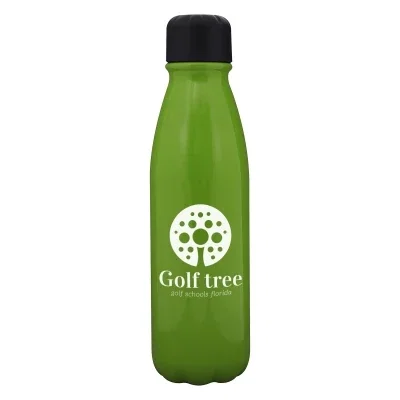 Side angle of the aluminum water bottle