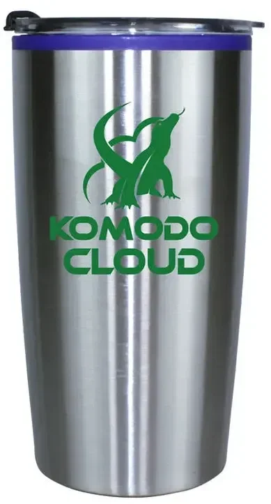  20 oz. Niagara Tumbler with Stainless Straw/Flip Top Lid — view 2