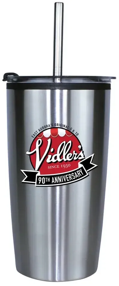  20 oz. Niagara Tumbler with Stainless Straw/Flip Top Lid — view 8