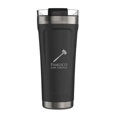 Base of the cup resting on a flat surface