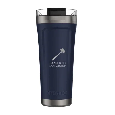 Lid removed and set next to the tumbler
