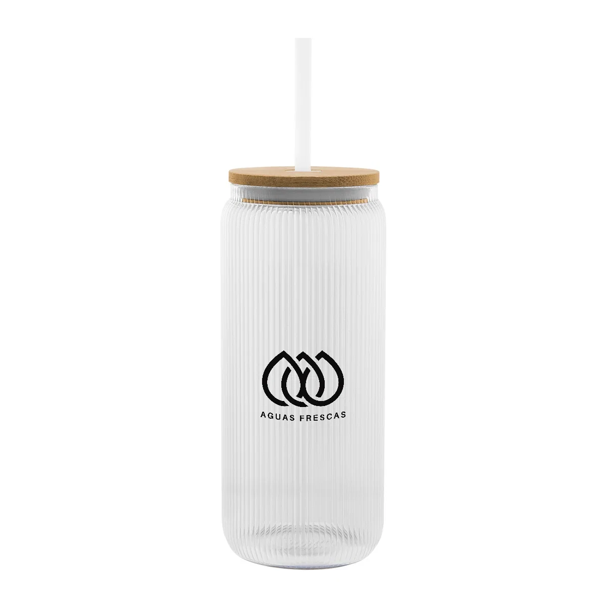 Twenty ounce borosilicate cup standing seven inches tall