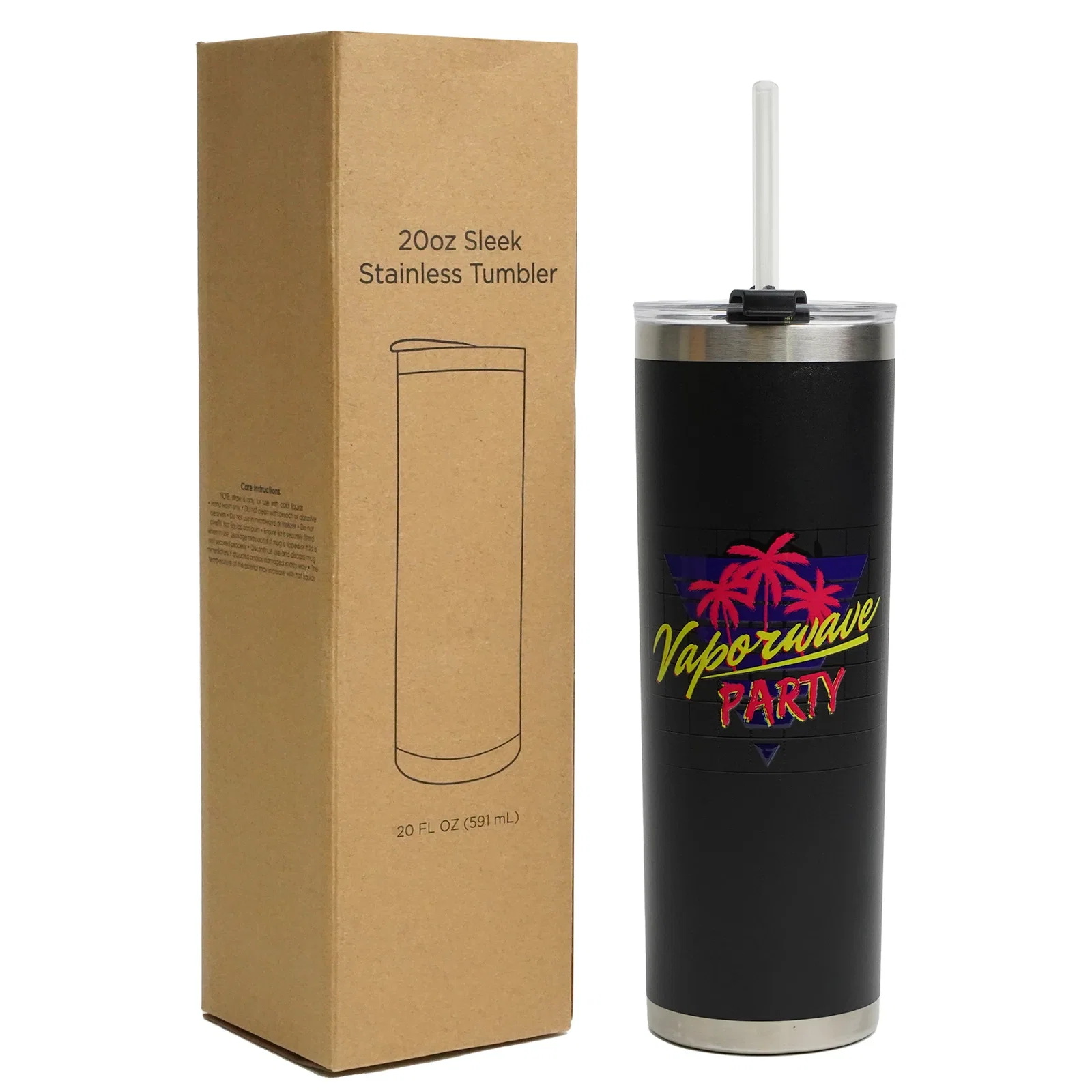20 oz Sleek Tumbler — view 3