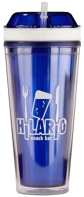 Imprinted Snack and Drink Cup - 20 Oz