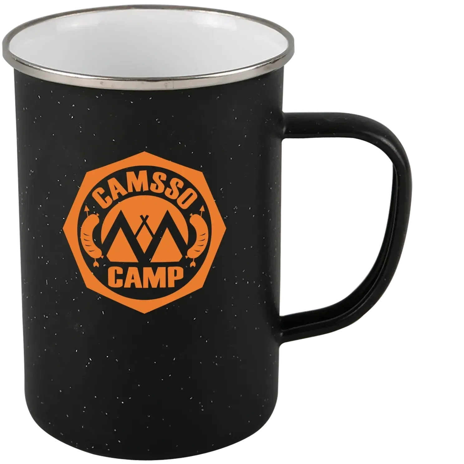 Custom Speckle-It™ Enamel Camping Mug (20 oz) — view 2