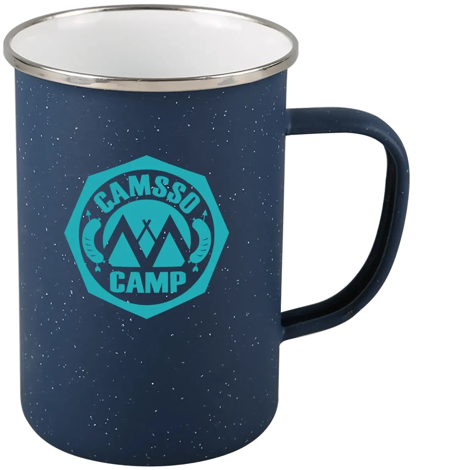 Custom Speckle-It™ Enamel Camping Mug (20 oz) — view 4