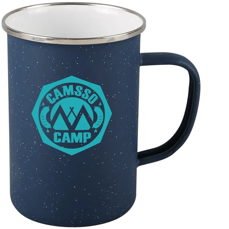 Custom Speckle-It™ Enamel Camping Mug (20 oz) — view 4