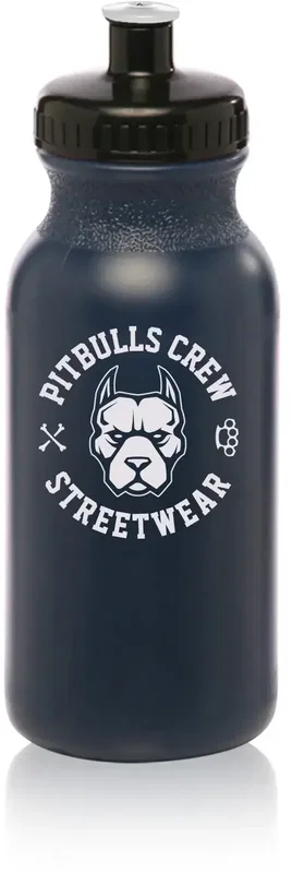 Custom Spirit Water Bottle (20 oz.) with Push Cap and 1 Color Imprint — view 9