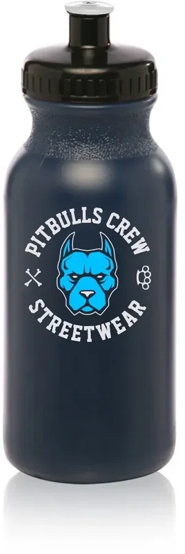 Customized 20 oz. Push Cap Spirit Water Bottle with 2 Color Imprint — view 4