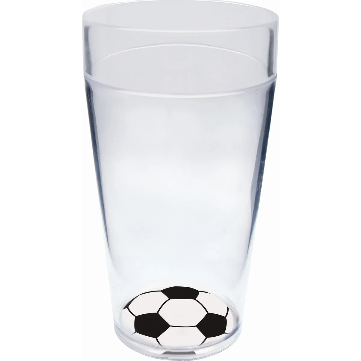 20 oz. Sports Themed Colored Rim Cup — view 4