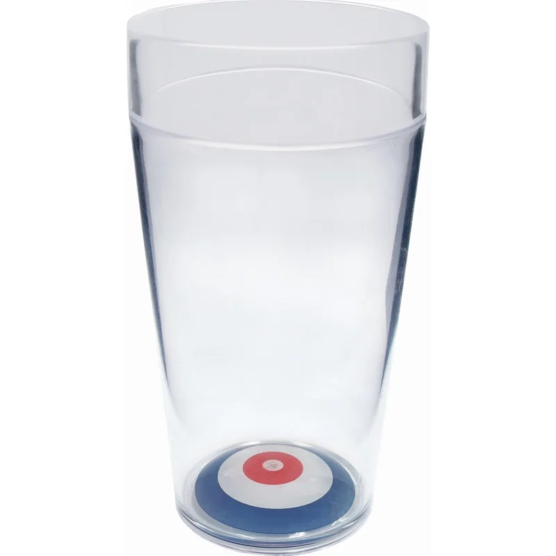 20 oz. Sports Themed Colored Rim Cup — view 6