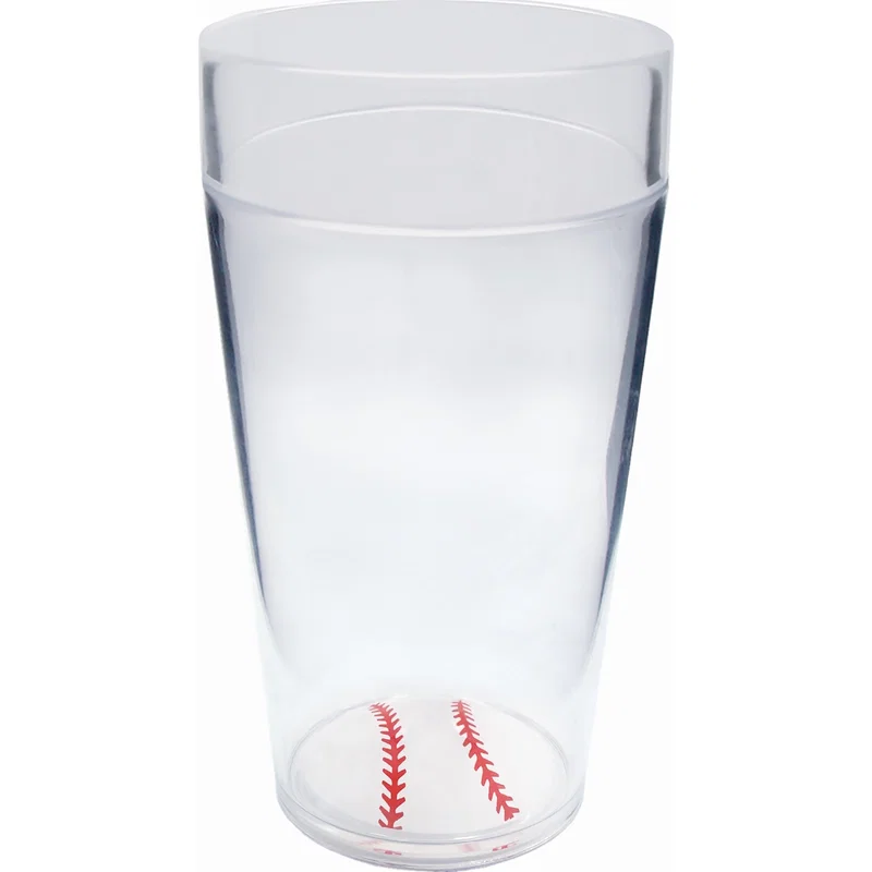 20 oz. Sports Themed Colored Rim Cup — view 8
